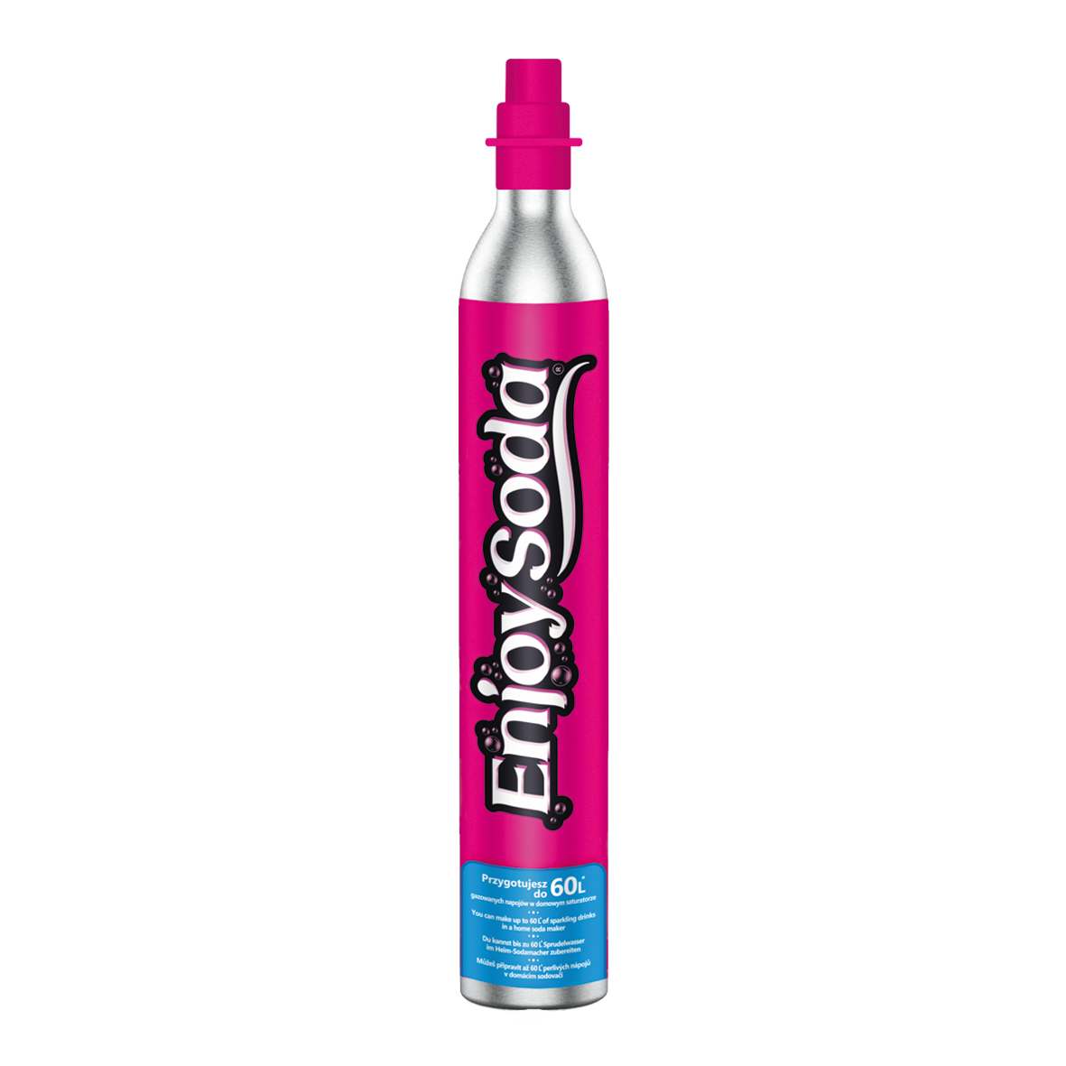 ENJOY_SODA_Butla_rozowa-png Nabój CO2 EnjoySoda do Saturatora - QuickConnect - obrazek 1