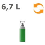 Dwutlenek węgla 5 kg w butli 6,7 L